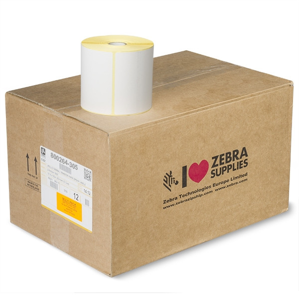 Zebra Z-Select 2000D étiquettes (800264-305) 102 x 76 mm (12 rouleaux) 800264-305 140106 - 1