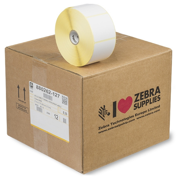 Zebra Z-Select 2000D étiquettes amovibles (800262-127) 57 x 32 mm (12 rouleaux) 800262-127 140098 - 1
