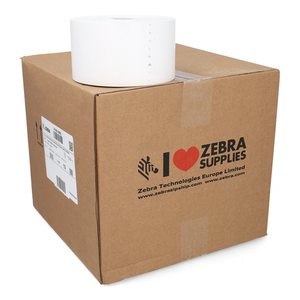 Zebra Z-Select 2000D 60 Receipt étiquettes de reçu (01942-080Z) 80 mm de large (12 rouleaux) 140222 - 1