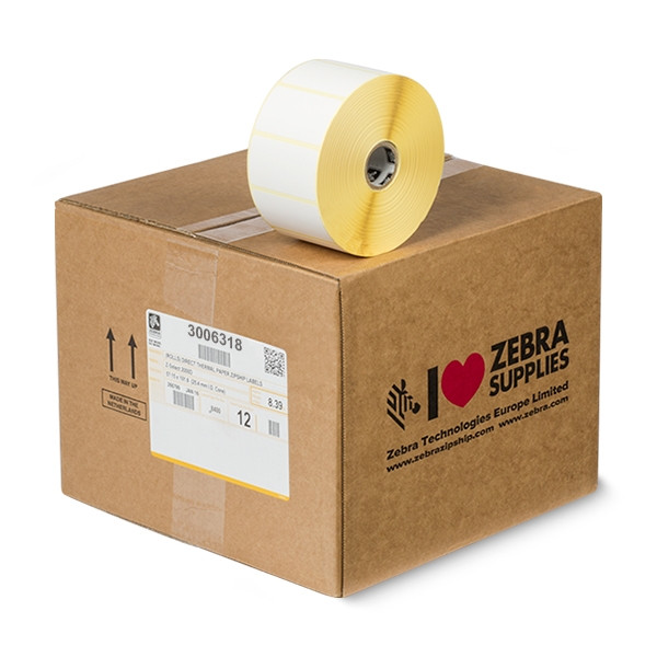 Zebra Z-Select 2000T étiquettes (3006318) 57 x 32 mm (12 rouleaux) 3006318 140114 - 1