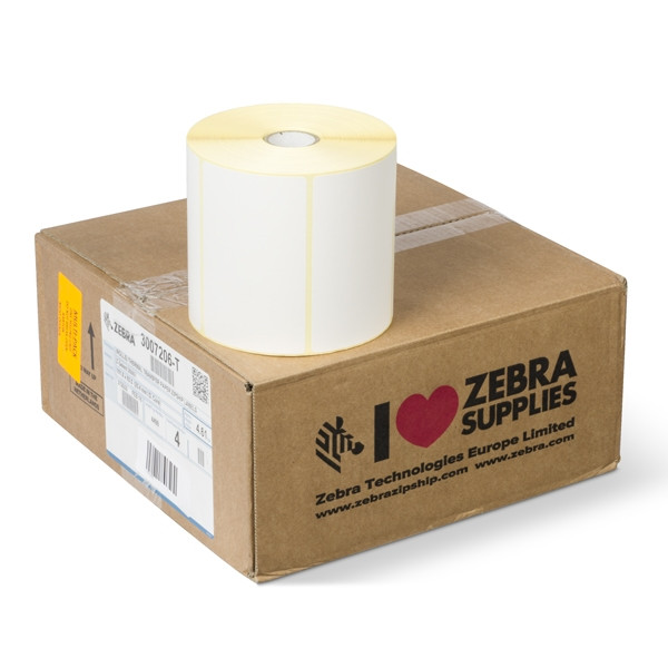 Zebra Z-Select 2000T étiquettes (3007206-T) 102 x 64 mm (4 rouleaux) 3007206-T 140080 - 1