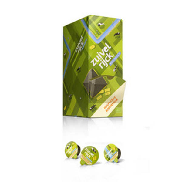 Zuivelrijck dosette de lait demi-écrémé bio (200 pièces) 422857 - 1