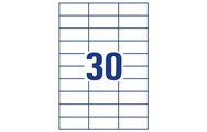 30 par feuille (70 x 29,7 mm)