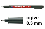 0,3 mm (Edding 140S)