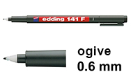 0,6 mm (Edding 141F)