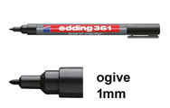 1 mm (Edding 361)