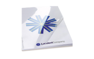 Couvertures de reliure transparentes