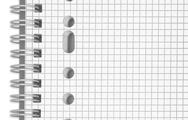 Blocs de cours quadrillés