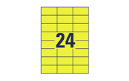 24 par feuille (70 x 37 mm)