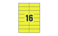 16 par feuille (105 x 37 mm)