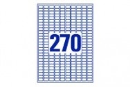 270 par feuille (17,8 x 10 mm)
