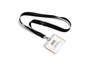 Porte-badge avec lacet textile