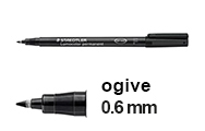 0,6 mm (Staedtler 318)