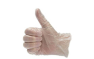 Gants jetables en vinyle