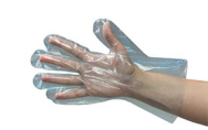 Gants jetables en PEBD