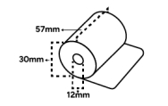 Rouleaux TPE 57x30x12 mm