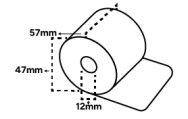 Rouleaux TPE 57x47x12 mm