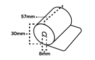 Rouleaux TPE 57x30x8 mm
