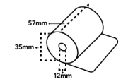 Rouleaux TPE 57x35x12 mm