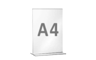 Porte-brochures de comptoir A4