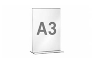 Porte-brochures de comptoir A3