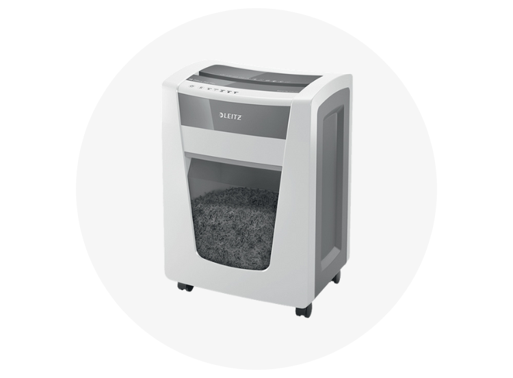 Leitz IQ Office Pro wit papierversnipperaar superfijne microsnippers
