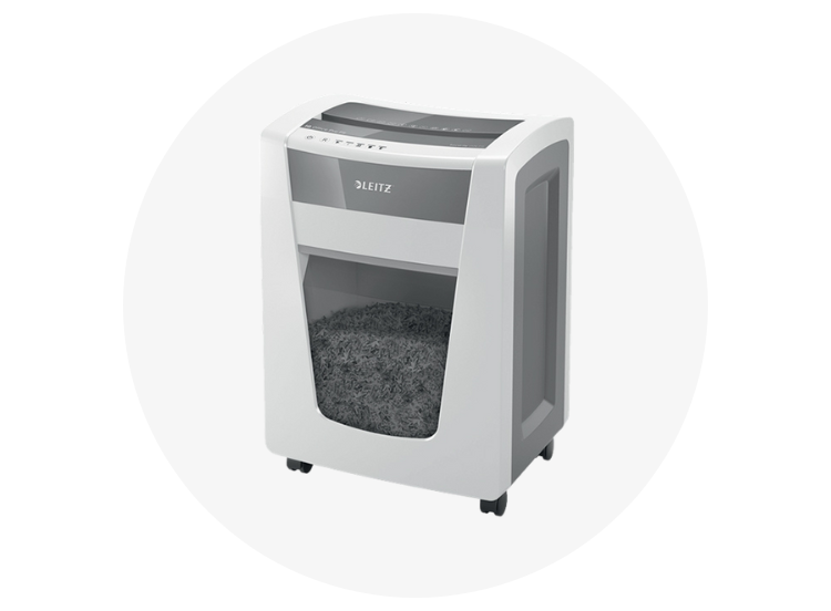 Leitz IQ Office Pro wit papierversnipperaar fijne microsnippers