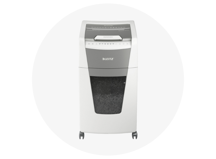Leitz IQ Auto+ Office 300 papierversnipperaar kleine snippers