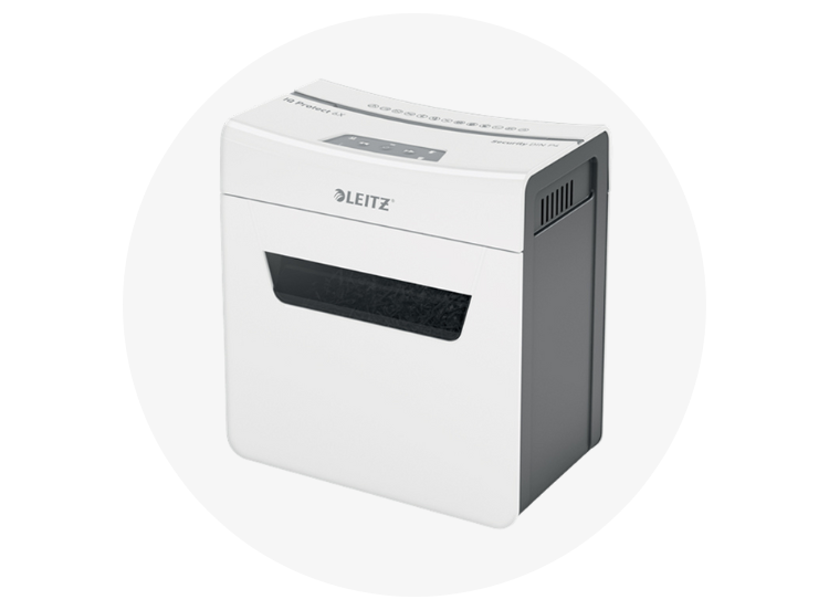 Leitz IQ Protect Premium 6X papierversnipperaar kleine snippers