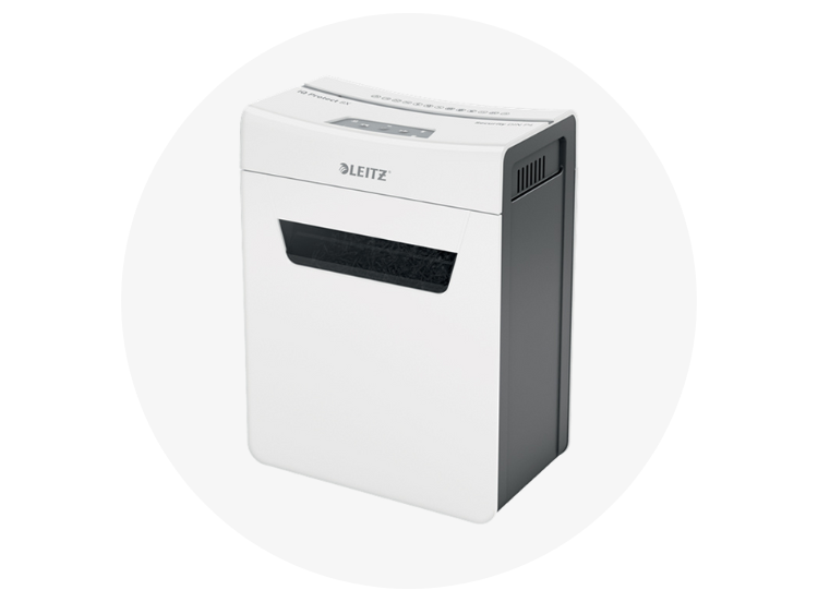 Leitz IQ Protect Premium 8X papierversnipperaar kleine snippers