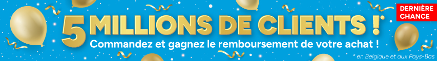 5 millions de clients ! Célébrez avec nous. 5 millions de clients ! Célébrez avec nous.