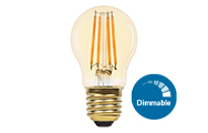 Sphérique or dimmable E27