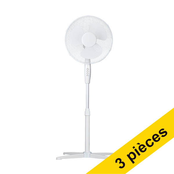 Lifetime Air ventilateur sur pied blanc