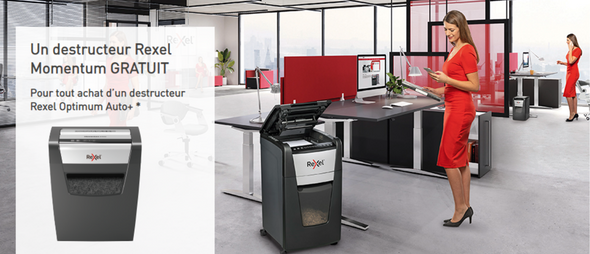 Promotion dÃÂ©chiqueteuse Rexel Autofeed