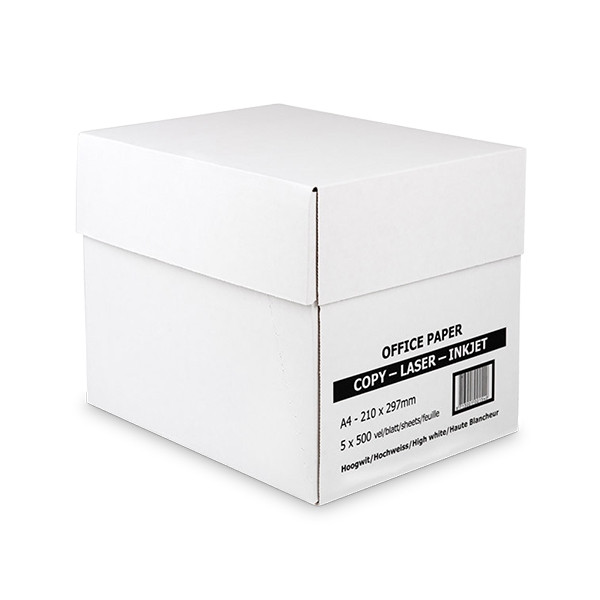Papier d'impression A4 1 boîte de 2500 feuilles – 75 g/m²