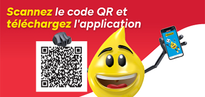 Scannez le code et téléchargez l'application