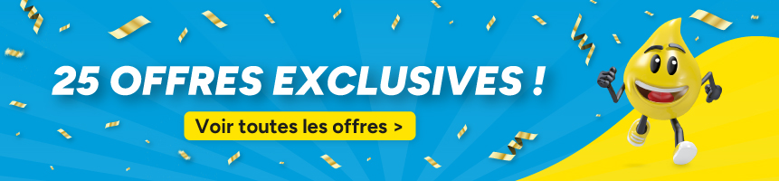 25 offres exclusives