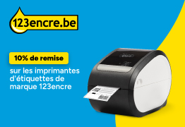 10% de remise sur les imprimantes d'étiquettes de marque propre