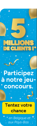 5 millions de clients !