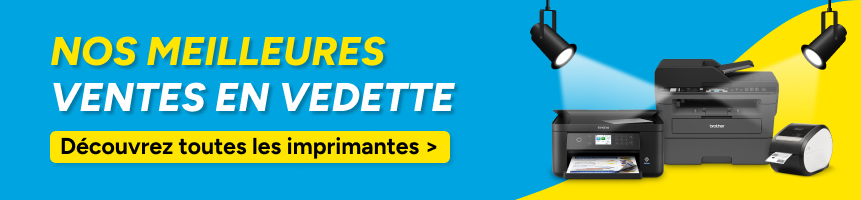 Découvrez nos imprimantes