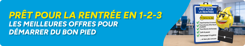 Prêt pour la rentrée en 1-2-3