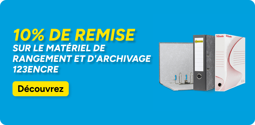 Matériel de rangement et d'archivage