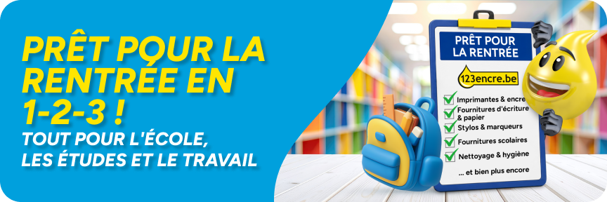 Prêt pour la rentrée en 1-2-3
