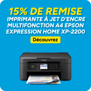 Epson Expression Home XP-2200 imprimante à jet d'encre multifonction A4 avec wifi (3 en 1)