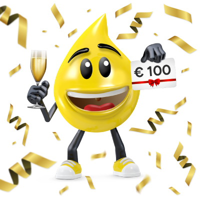 Bestel & win. Maak elke dag kans op goud Commandez et gagnez