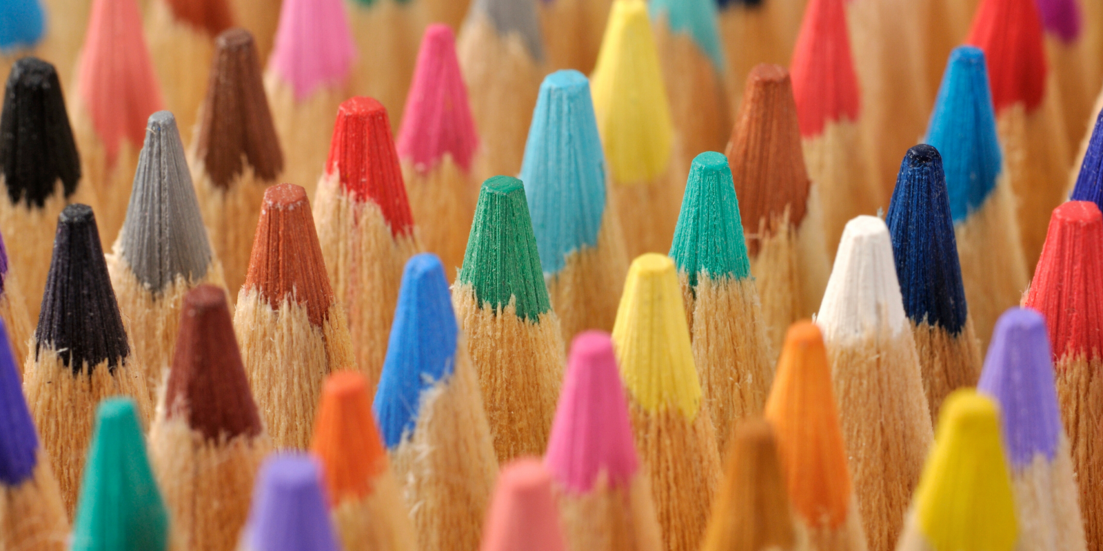 types de crayons de couleur