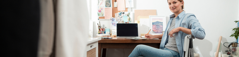 Tips voor een tip-top thuiswerkplek Conseils pour un coin confortable de télétravail