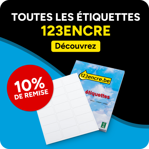 123encre étiquettes