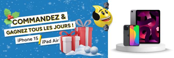 Commandez & gagnez tous les jours !